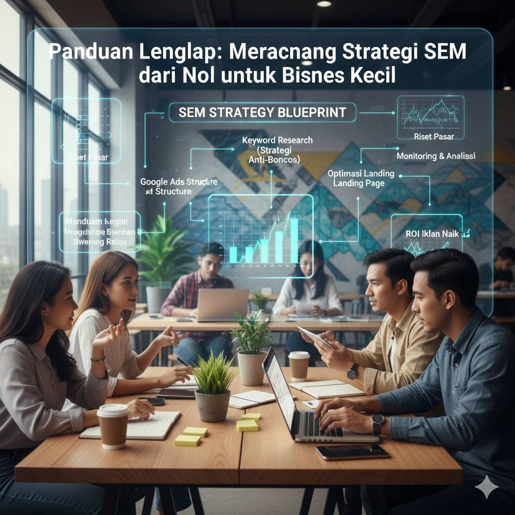 Panduan Lengkap Merancang Strategi SEM (Search Engine Marketing) dari Nol untuk Bisnis Kecil